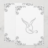 二人で歩こう 招待状 (正面/裏面)