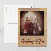 二人のぬいぐるみパalsを想って　ラブドール ポストカード (正面/裏面)