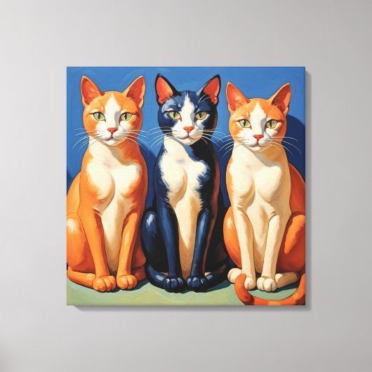 二人のイチョウとタキシード キャンバスプリント (正面)