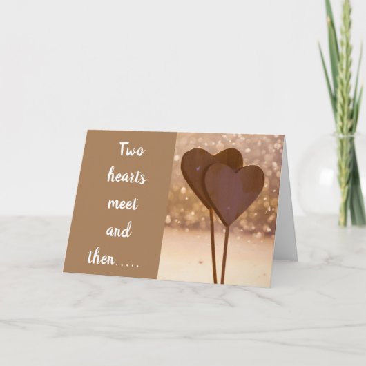 「二人のハートが会う」と、マライゲ  シーズンカード (正面)