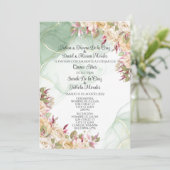 二人のハーフバースデー招待状 招待状 (スタンド正面)