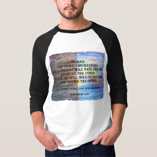 二人の主人 Tシャツ (正面)