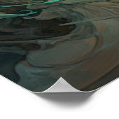 二人の人魚が話している ポスター (角)