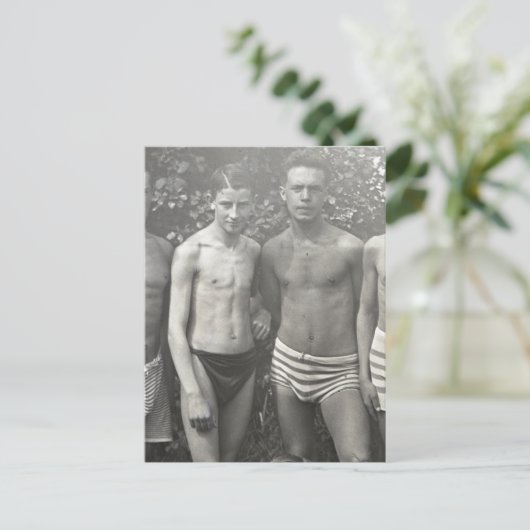 二人の入浴者 ポストカード (スタンド正面)