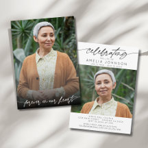 二人の写真メモリアル葬の人生を祝う