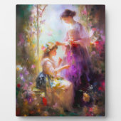 二人の友達 フォトプラーク (正面)