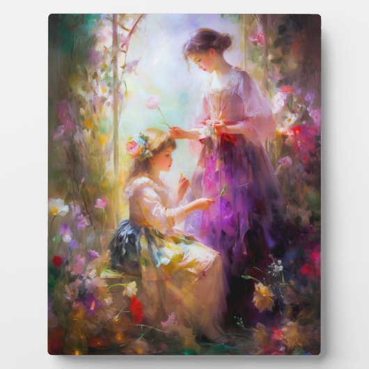 二人の友達 フォトプラーク (正面)