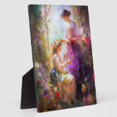 二人の友達 フォトプラーク (側面)