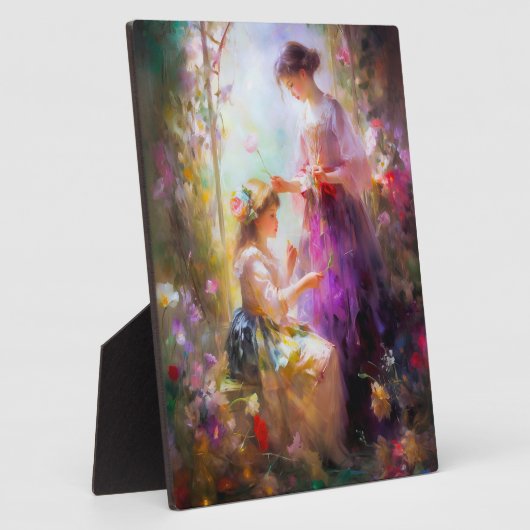 二人の友達 フォトプラーク (側面)