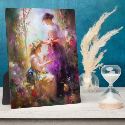 二人の友達 フォトプラーク (側面)