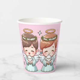 二人の天の保護者 紙コップ