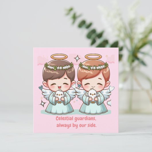 二人の天の守護者 招待状 (スタンド正面)