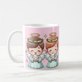 二人の天人 コーヒーマグカップ