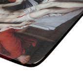 二人の天使に支えられた死んだキリスト（リバルタ） カッティングボード (角)