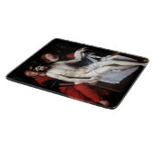 二人の天使に支えられた死んだキリスト（リバルタ） カッティングボード (角)