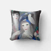 『二人の女性と クッション (正面)
