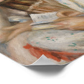 二人の女読の子のオーギュストルノアールアート ポスター (角)