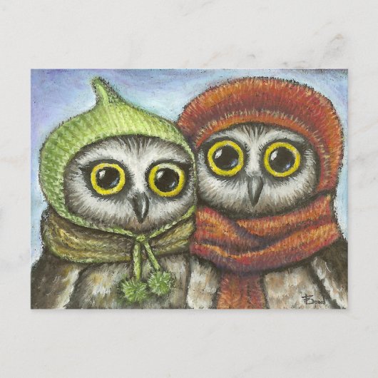 二人の姉妹 ポストカード (正面)