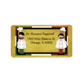 二人の料理人は一人より好い ラベル (正面)