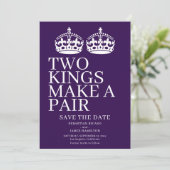 二人の王がペアゲイ結婚 案内状 (スタンド正面)