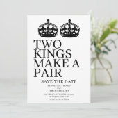 二人の王がペアゲイ結婚 案内状 (スタンド正面)