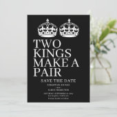 二人の王がペアゲイ結婚 案内状 (スタンド正面)