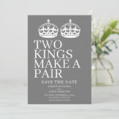 二人の王がペアゲイ結婚 案内状 (スタンド正面)