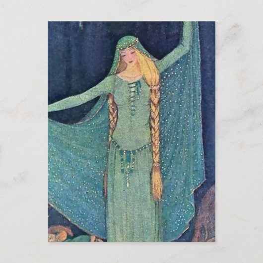 「二人の王の子供」エレノア・アボット著 ポストカード (正面)