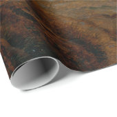 二人の男が夜の月を見る ラッピングペーパー (ロールコーナー)