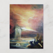 二人の聖ヨハネとエンジェル落ちたー ポストカード (正面)