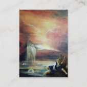 二人の聖ヨハネとエンジェル落ちたー 名刺 (裏面)