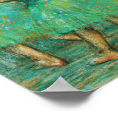 二人の舞踊家、デガスアート ポスター (角)