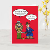 二人の警部探偵クリスマスカード カード (黄色い花)