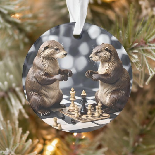 二人の遊チェス オーナメント (ツリー)