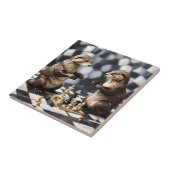 二人の遊チェス タイル (側面)