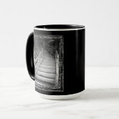 二人の魂が通り過ぎる マグカップ (正面左)