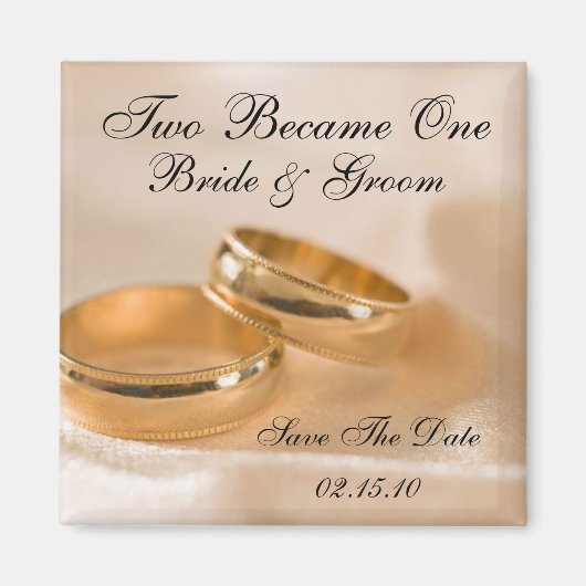 二人は一つになった マグネット (正面)