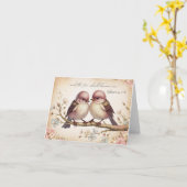 二人は一つになる カード (黄色い花)