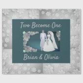 二人は夫婦の名前にな結婚る ラッピングペーパー (フラット)