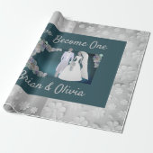 二人は夫婦の名前にな結婚る ラッピングペーパー (アンロールド)