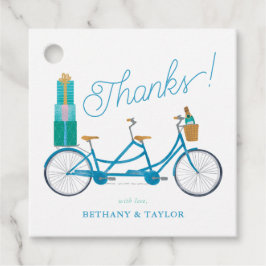 二人乗り水彩タンデム自転車 フェイバータグ