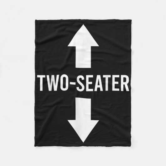 二人乗り フリースブランケット (正面)
