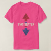 二人乗り Tシャツ (デザイン正面)