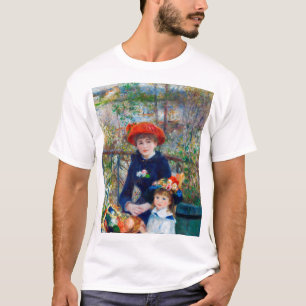 二人姉妹、ルノアール Tシャツ