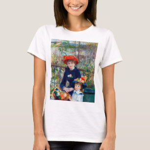二人姉妹、ルノアール Tシャツ