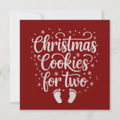 二人用のクリスマスケーキ マタニティ 妊娠 クリスマス (正面)