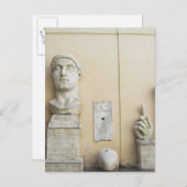 二代大像の構成部分 ポストカード (正面/裏面)