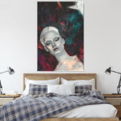 二元論 キャンバスプリント (インサイチュ (寝室))