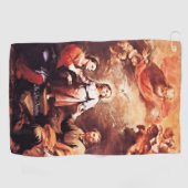 二兆分 ゴルフタオル (横)