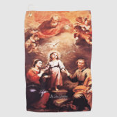 二兆分 ゴルフタオル (正面)